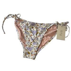 Flirtt Gottex Floral Bikini Swimsuit Bottom M